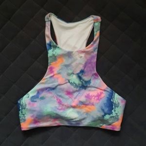 PINK High Neck Bikini Top